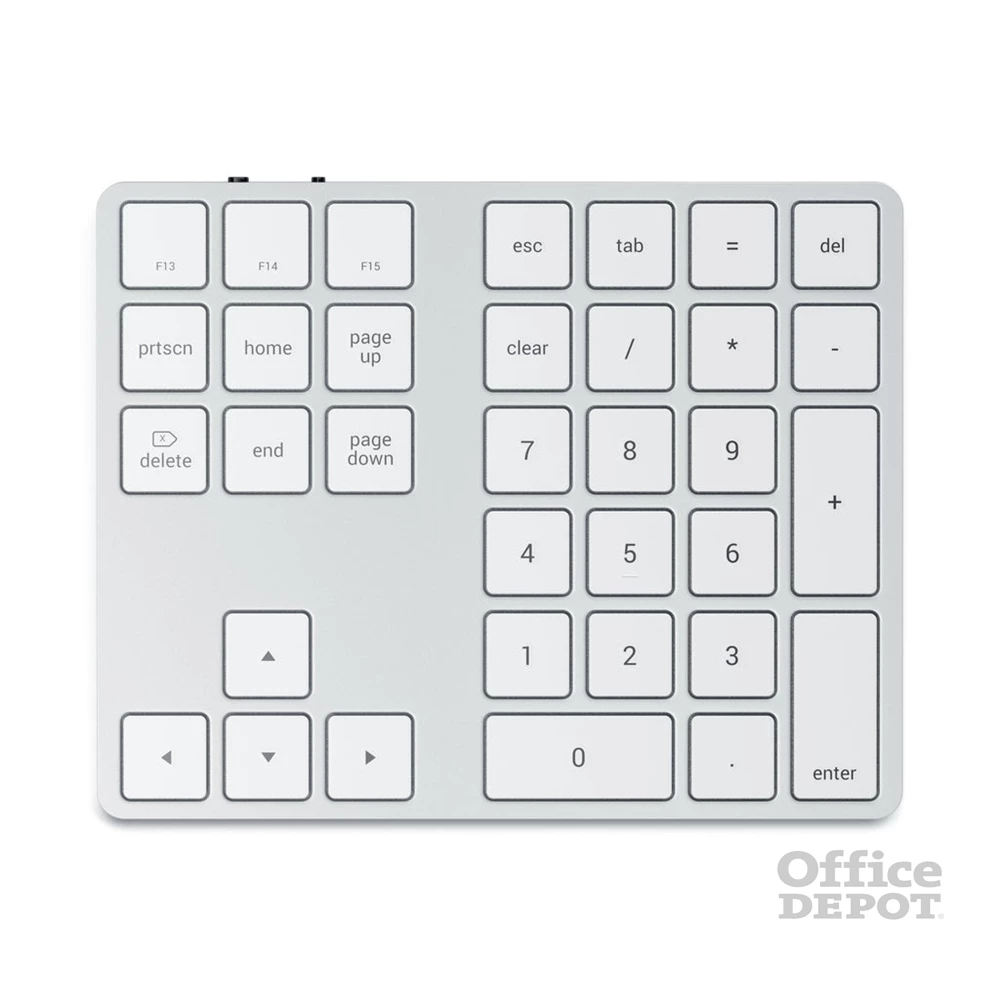 Satechi ST-XLABKS Aluminium Bluetooth ezüst bővített numerikus billentyűzet