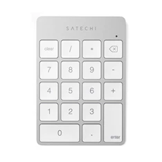 Satechi ST-SALKPS Aluminium Slim Bluetooth ezüst numerikus billentyűzet Satechi ST-SALKPS Aluminium Slim Bluetooth ezüst numerikus billentyűzet