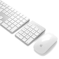 Satechi ST-SALKPS Aluminium Slim Bluetooth ezüst numerikus billentyűzet Satechi ST-SALKPS Aluminium Slim Bluetooth ezüst numerikus billentyűzet