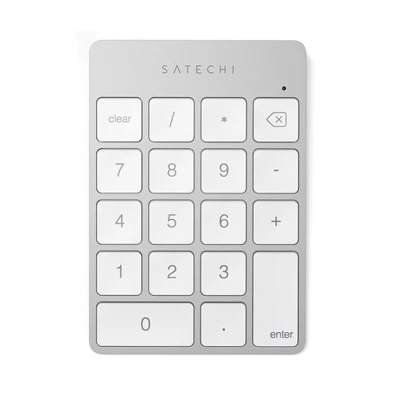Satechi ST-SALKPS Aluminium Slim Bluetooth ezüst numerikus billentyűzet Satechi ST-SALKPS Aluminium Slim Bluetooth ezüst numerikus billentyűzet