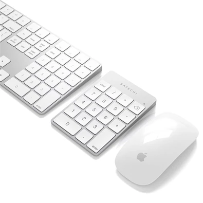 Satechi ST-SALKPS Aluminium Slim Bluetooth ezüst numerikus billentyűzet Satechi ST-SALKPS Aluminium Slim Bluetooth ezüst numerikus billentyűzet