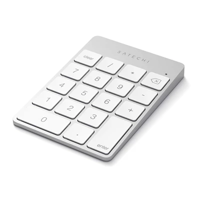 Satechi ST-SALKPS Aluminium Slim Bluetooth ezüst numerikus billentyűzet Satechi ST-SALKPS Aluminium Slim Bluetooth ezüst numerikus billentyűzet
