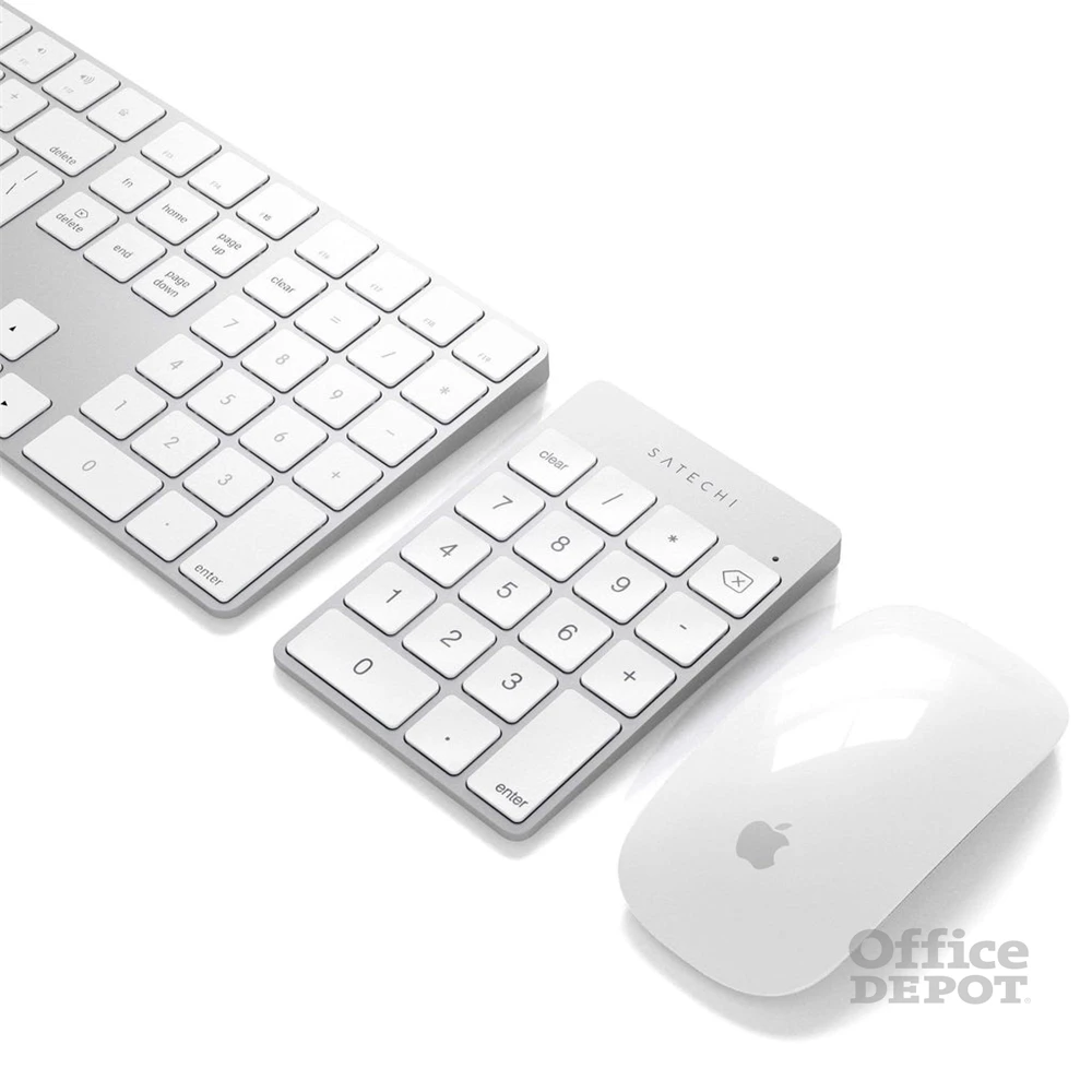 Satechi ST-SALKPS Aluminium Slim Bluetooth ezüst numerikus billentyűzet