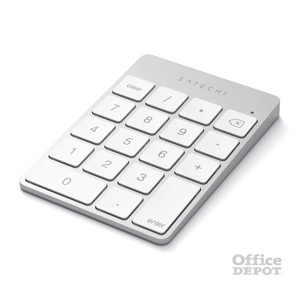 Satechi ST-SALKPS Aluminium Slim Bluetooth ezüst numerikus billentyűzet