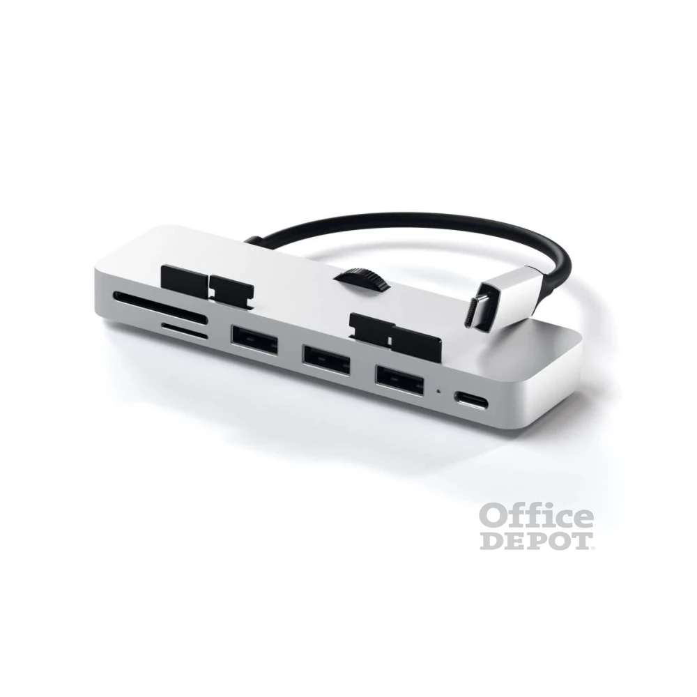 Satechi ST-TCIMHS Aluminium CLAMP PRO Type-C ezüst HUB