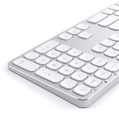 Satechi ST-AMWKS Aluminium US USB ezüst billentyűzet Satechi ST-AMWKS Aluminium US USB ezüst billentyűzet