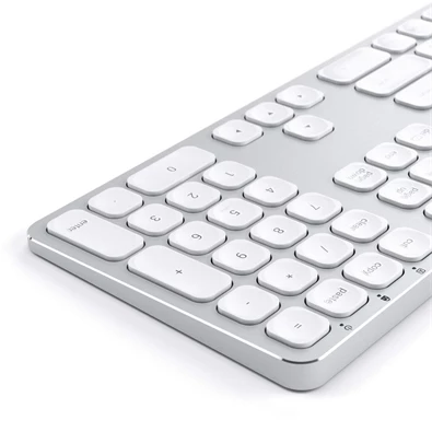 Satechi ST-AMWKS Aluminium US USB ezüst billentyűzet Satechi ST-AMWKS Aluminium US USB ezüst billentyűzet