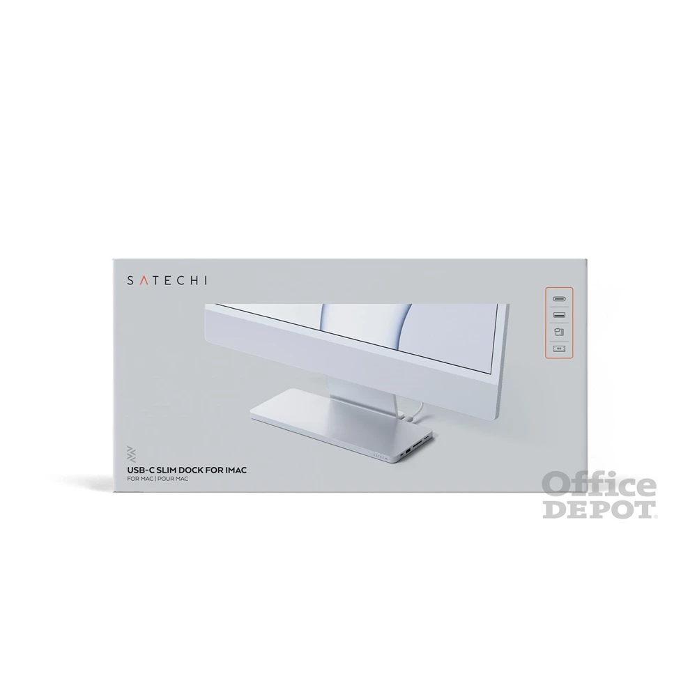 Satechi ST-UCISDS Slim 24" iMac Type-C ezüst dokkoló