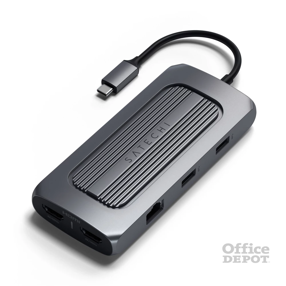 Satechi ST-UCMXAM Type-C 8K HDMI asztroszürke HUB