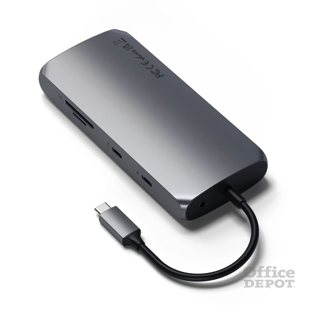 Satechi ST-UCMXAM Type-C 8K HDMI asztroszürke HUB