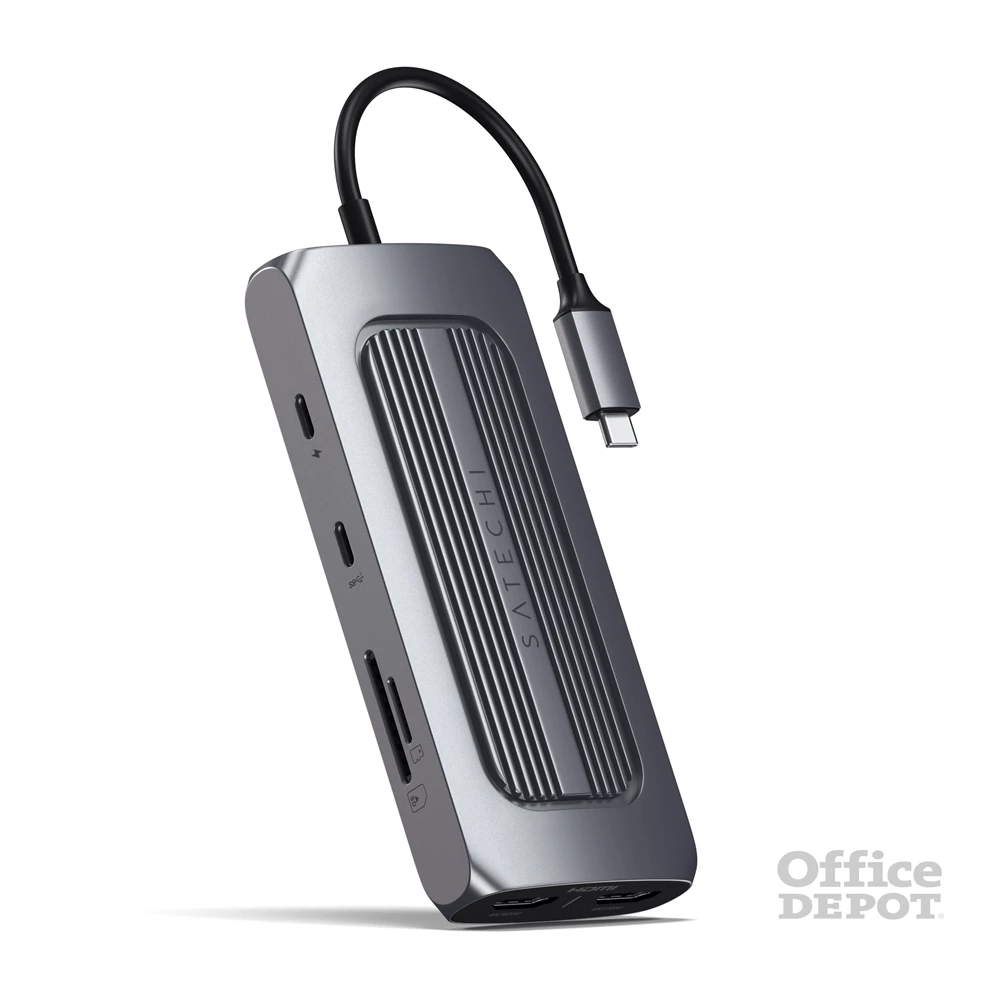 Satechi ST-UCMXAM Type-C 8K HDMI asztroszürke HUB