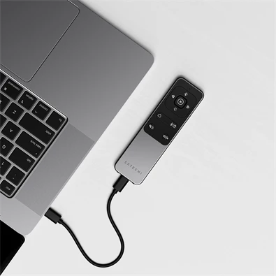 Satechi ST-BTMR2M R2 Bluetooth szürke távirányító (Újracsomagolt)