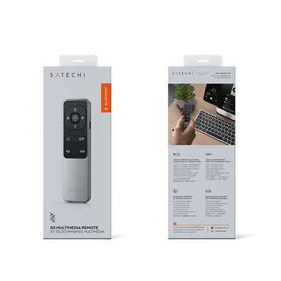 Satechi ST-BTMR2M R2 Bluetooth szürke távirányító (Újracsomagolt)