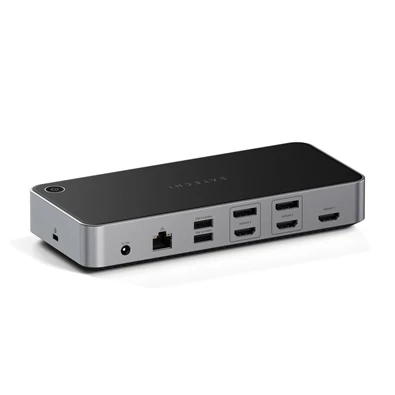 Satechi ST-D4KTM-EU Triple 4K szürke dokkoló Satechi ST-D4KTM-EU Triple 4K szürke dokkoló