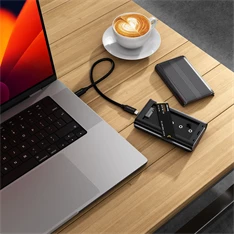 Satechi ST-EU4NPM USB 4 szürke NVMe SSD ház Satechi ST-EU4NPM USB 4 szürke NVMe SSD ház