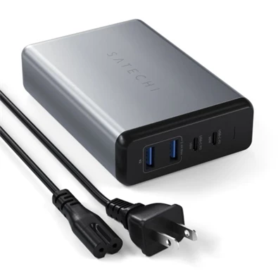 Satechi ST-TC108WM 108W 2xUSB/2xType-C asztroszürke töltő Satechi ST-TC108WM 108W 2xUSB/2xType-C asztroszürke töltő