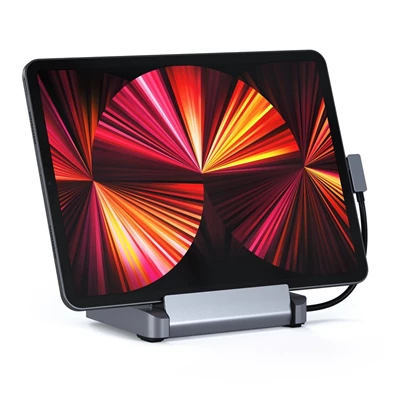 Satechi ST-TCSHIPM Type-C szürke iPad Pro állvány és dokkoló Satechi ST-TCSHIPM Type-C szürke iPad Pro állvány és dokkoló