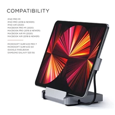 Satechi ST-TCSHIPM Type-C szürke iPad Pro állvány és dokkoló Satechi ST-TCSHIPM Type-C szürke iPad Pro állvány és dokkoló