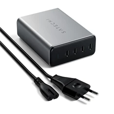 Satechi ST-UC165GM-EU 165W 4xType-C PD GaN fekete hálózati töltő Satechi ST-UC165GM-EU 165W 4xType-C PD GaN fekete hálózati töltő