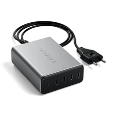 Satechi ST-UC165GM-EU 165W 4xType-C PD GaN fekete hálózati töltő Satechi ST-UC165GM-EU 165W 4xType-C PD GaN fekete hálózati töltő