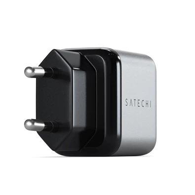 Satechi ST-UC20WCM-EU 20W Type-C PD asztroszürke hálózati töltő Satechi ST-UC20WCM-EU 20W Type-C PD asztroszürke hálózati töltő