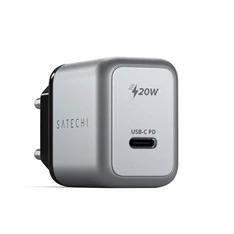 Satechi ST-UC20WCM-EU 20W Type-C PD asztroszürke hálózati töltő Satechi ST-UC20WCM-EU 20W Type-C PD asztroszürke hálózati töltő