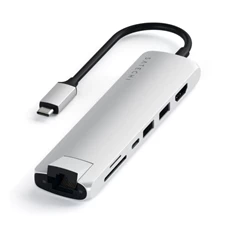 Satechi ST-UCSMA3S Aluminium Slim Type-C 4K HDMI ezüst HUB Satechi ST-UCSMA3S Aluminium Slim Type-C 4K HDMI ezüst HUB