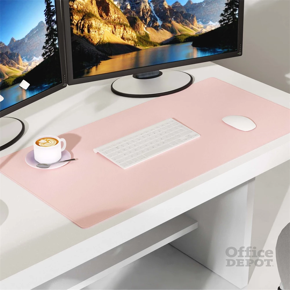 Sax műbőr kétoldalas rózsaszín íróasztal alátét