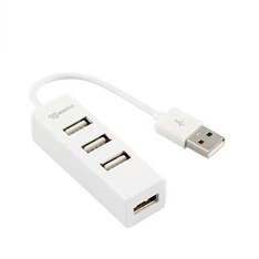 Sbox H-204W 4 portos fehér USB HUB Sbox H-204W 4 portos fehér USB HUB