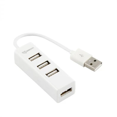 Sbox H-204W 4 portos fehér USB HUB Sbox H-204W 4 portos fehér USB HUB