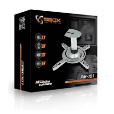 Sbox PM-101 mennyezeti projektor tartó 15kg Sbox PM-101 mennyezeti projektor tartó 15kg