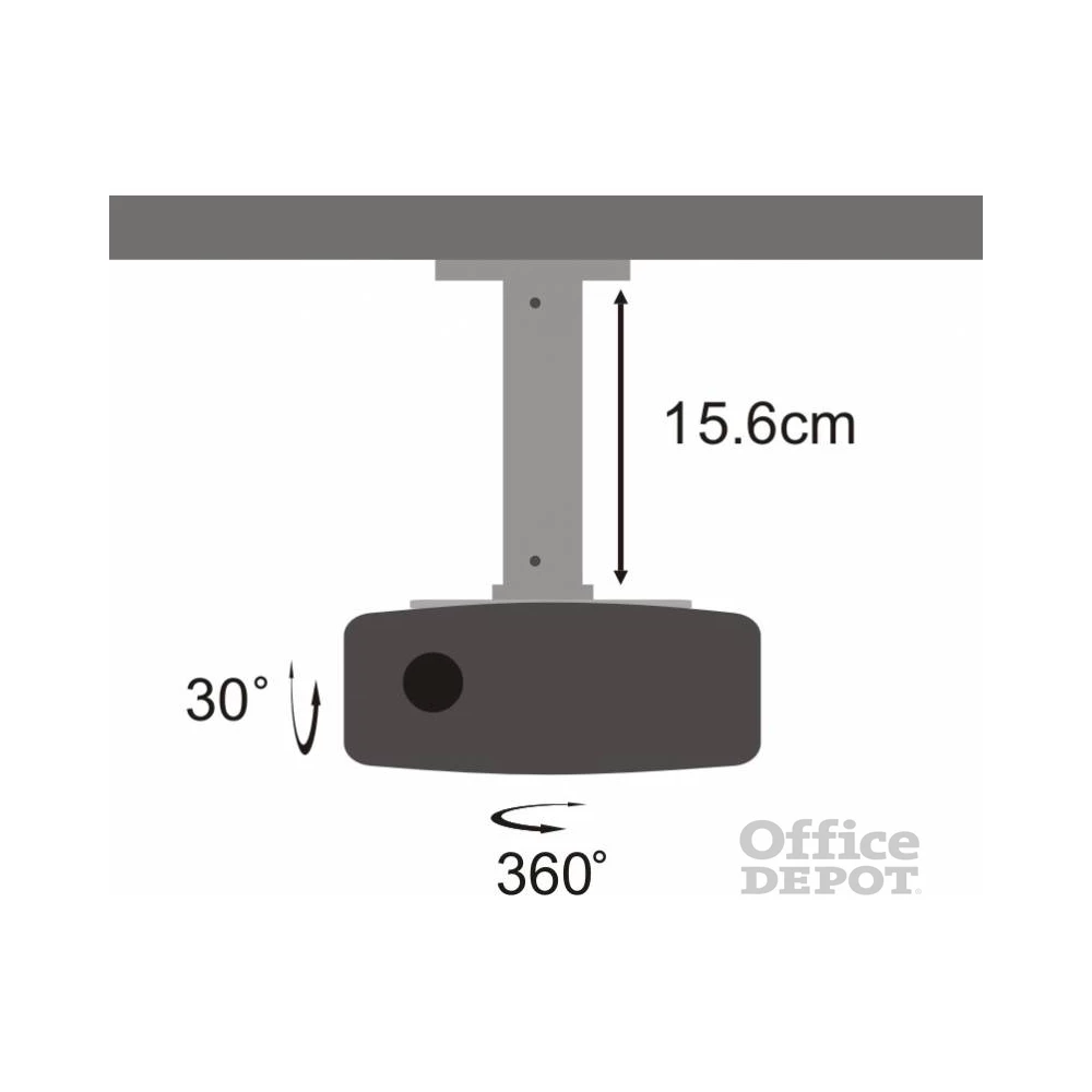 Sbox PM-101 mennyezeti projektor tartó 15kg