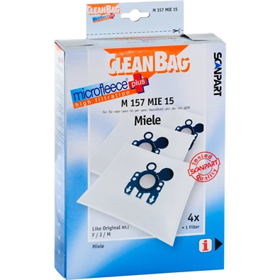 Scanpart 2682226157 M 157 MIE 15 - Miele S 300-500-700 porzsák Scanpart 2682226157 M 157 MIE 15 - Miele S 300-500-700 porzsák