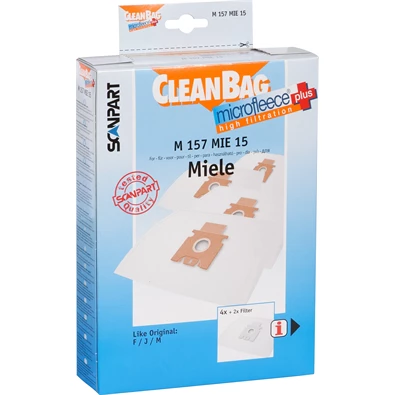 Scanpart 2682226157 M 157 MIE 15 - Miele S 300-500-700 porzsák Scanpart 2682226157 M 157 MIE 15 - Miele S 300-500-700 porzsák