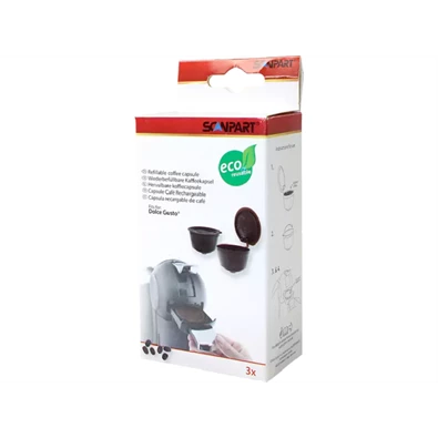 Scanpart 2790000477 Dolce Gusto újratölthető 3 db kávékapszula Scanpart 2790000477 Dolce Gusto újratölthető 3 db kávékapszula