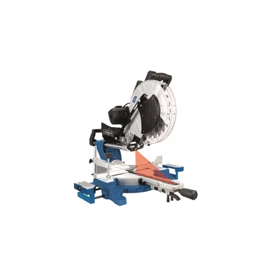 Scheppach HM 140 L - két oldalra dönthető gérvágó fűrész húzófunkcióval és lézerrel Scheppach HM 140 L - két oldalra dönthető gérvágó fűrész húzófunkcióval és lézerrel