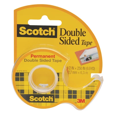 Scotch 136D 12mmx6,3m kétoldalas ragasztószalag adagolóval Scotch 136D 12mmx6,3m kétoldalas ragasztószalag adagolóval