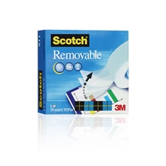 Scotch 811 19mmx33m visszaszedhető ragasztószalag Scotch 811 19mmx33m visszaszedhető ragasztószalag
