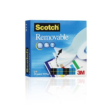 Scotch 811 19mmx33m visszaszedhető ragasztószalag Scotch 811 19mmx33m visszaszedhető ragasztószalag