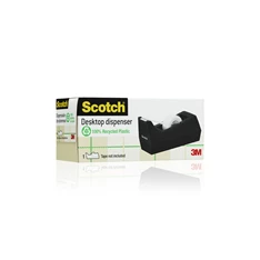 Scotch C38 asztali fekete ragasztószalag-adagoló Scotch C38 asztali fekete ragasztószalag-adagoló