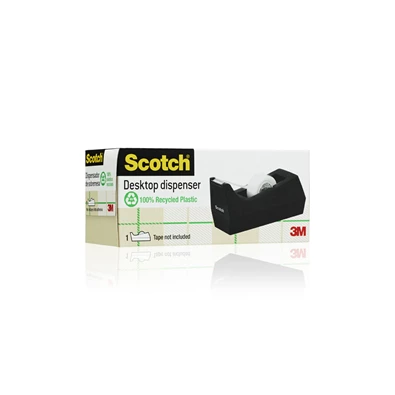 Scotch C38 asztali fekete ragasztószalag-adagoló Scotch C38 asztali fekete ragasztószalag-adagoló