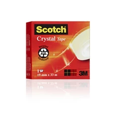 Scotch Crystal Clear 19mmx33m ragasztószalag