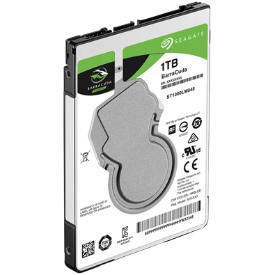 Seagate Barracuda 2,5" 1000GB belső SATA III 5400RPM 128MB notebook winchester Seagate Barracuda 2,5" 1000GB belső SATA III 5400RPM 128MB notebook winchester