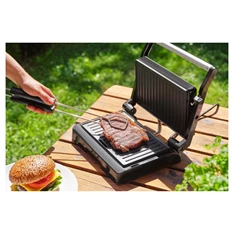 Sencor SBG 2070SS fekete kontaktgrill Sencor SBG 2070SS fekete kontaktgrill