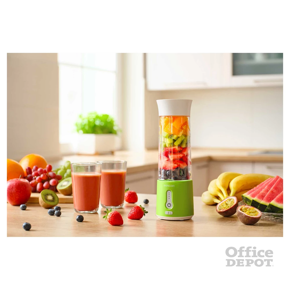 Sencor SBL 131GR 0,5L zöld smoothie készítő