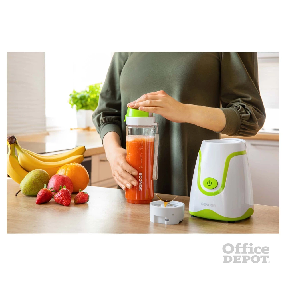 Sencor SBL 2111GR 0,6L fehér-zöld smoothie készítő