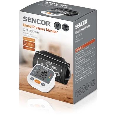 Sencor SBP 1100WH vérnyomásmérő Sencor SBP 1100WH vérnyomásmérő