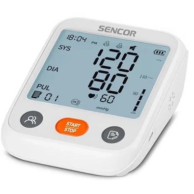 Sencor SBP 1150WH vérnyomásmérő Sencor SBP 1150WH vérnyomásmérő