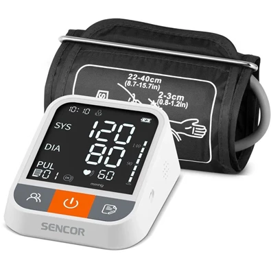 Sencor SBP 1500WH vérnyomásmérő Sencor SBP 1500WH vérnyomásmérő