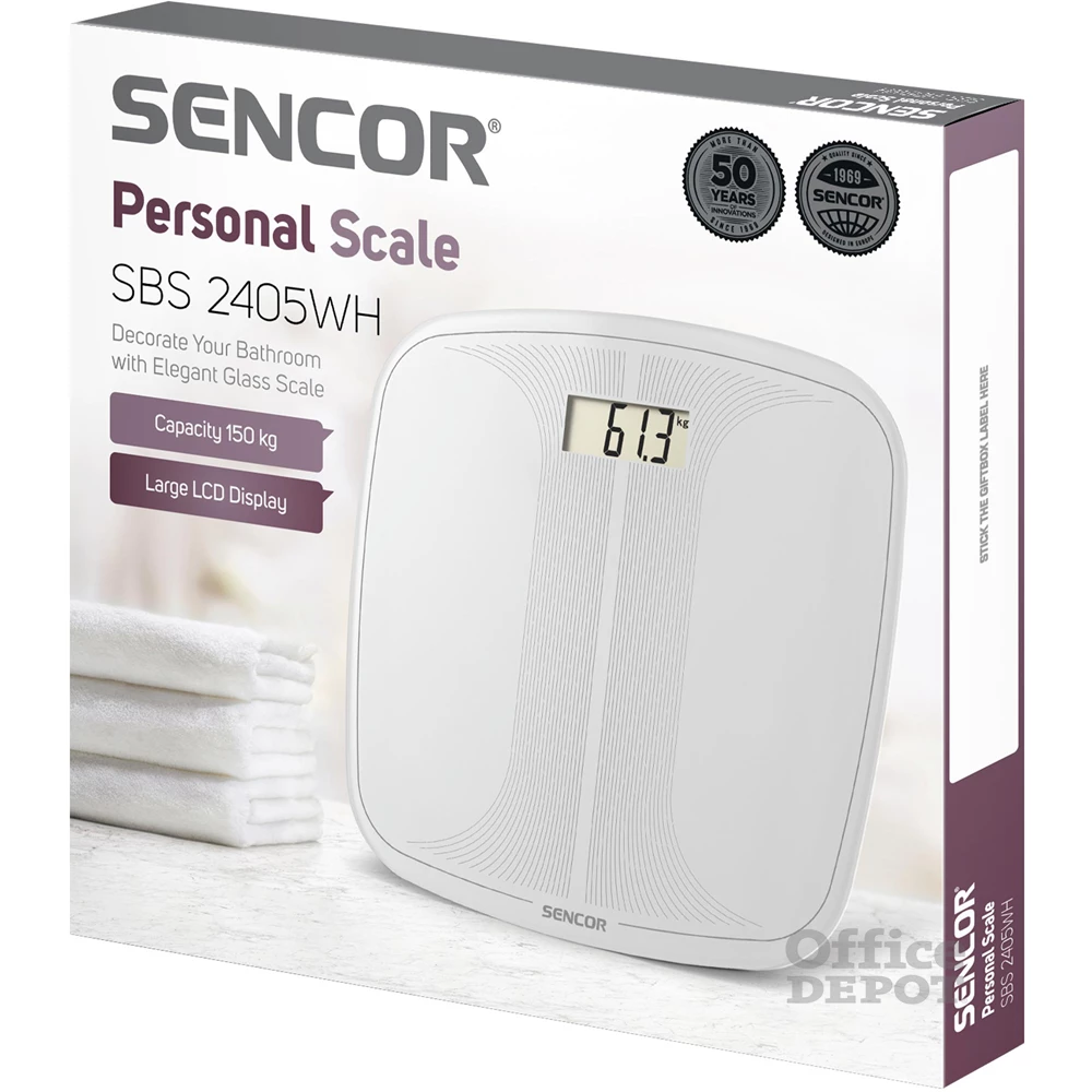 Sencor SBS 2405WH személymérleg